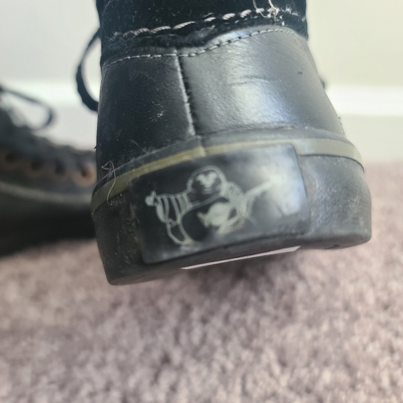 True Religion hightop fold down sneaker size 9 womens Grunge Dark Academia - Picture 14 of 16